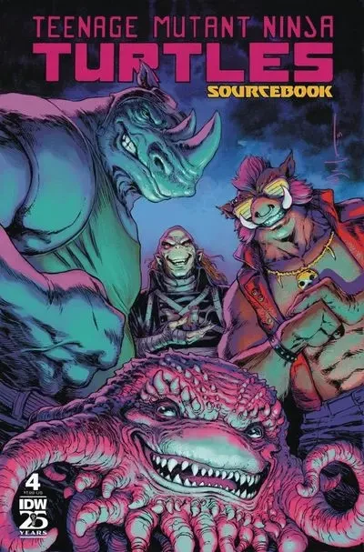 دانلود کمیک Teenage Mutant Ninja Turtles – Sourcebook #4 (2024)
