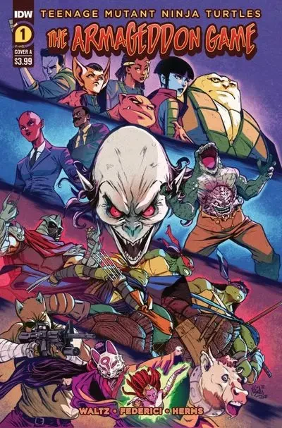 دانلود کمیک Teenage Mutant Ninja Turtles – The Armageddon Game #1 (2022)