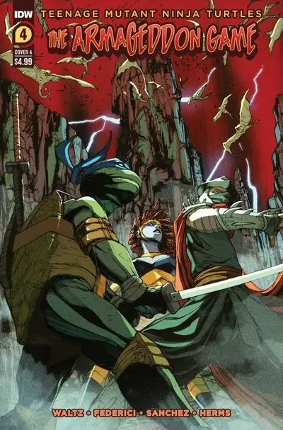 دانلود کمیک Teenage Mutant Ninja Turtles – The Armageddon Game #4 (2023)