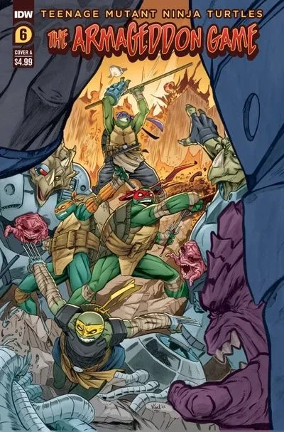 دانلود کمیک Teenage Mutant Ninja Turtles – The Armageddon Game #6 (2023)