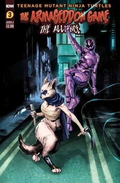 دانلود کمیک Teenage Mutant Ninja Turtles – The Armageddon Game – The Alliance #3 (2023)