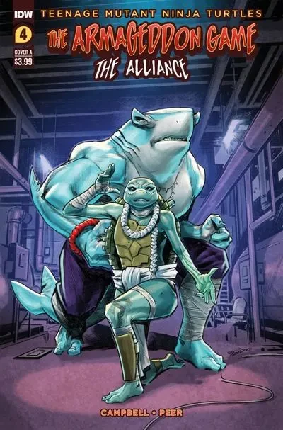 دانلود کمیک Teenage Mutant Ninja Turtles – The Armageddon Game – The Alliance #4 (2023)