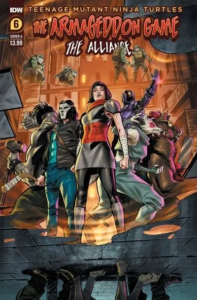 دانلود کمیک Teenage Mutant Ninja Turtles – The Armageddon Game – The Alliance #6 (2023)