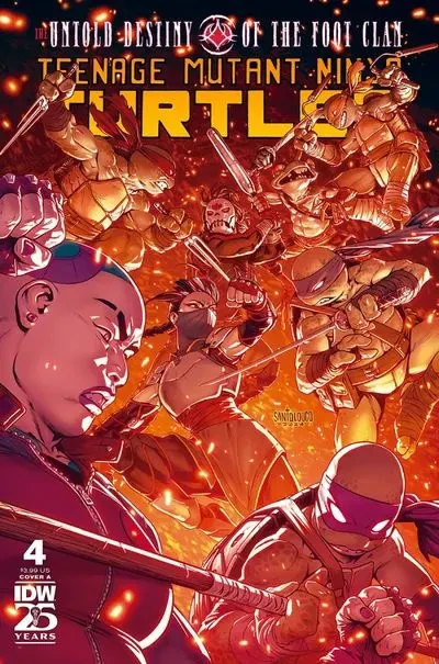 دانلود کمیک Teenage Mutant Ninja Turtles – The Untold Destiny of the Foot Clan #4 (2024)