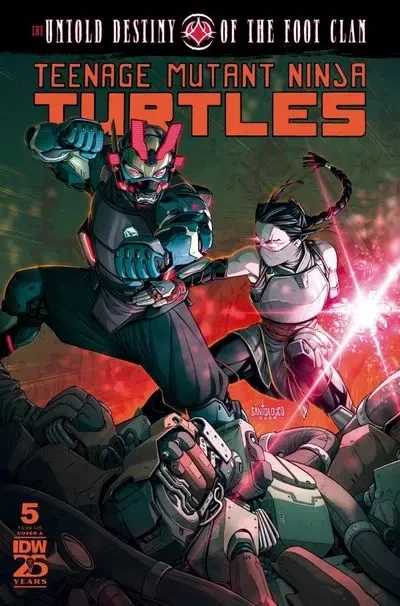 دانلود کمیک Teenage Mutant Ninja Turtles – The Untold Destiny of the Foot Clan #5 (2024)
