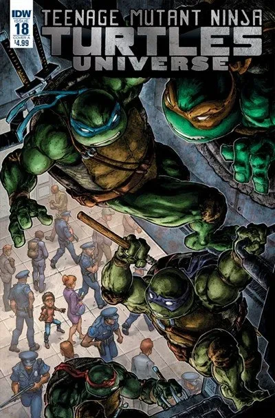 دانلود کمیک Teenage Mutant Ninja Turtles Universe #18 (2018)