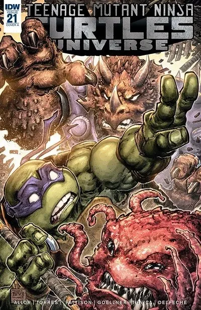دانلود کمیک Teenage Mutant Ninja Turtles Universe #21 (2018)