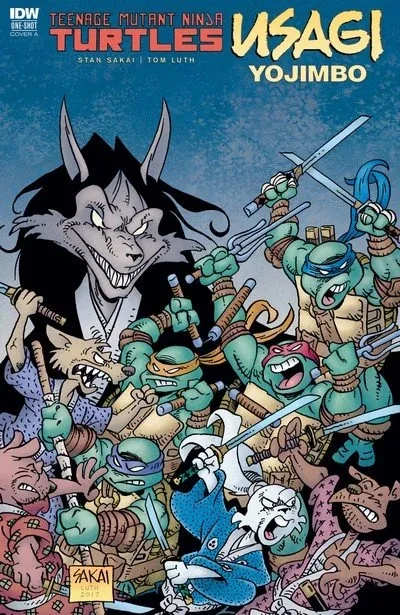دانلود کمیک Teenage Mutant Ninja Turtles – Usagi Yojimbo (2017)