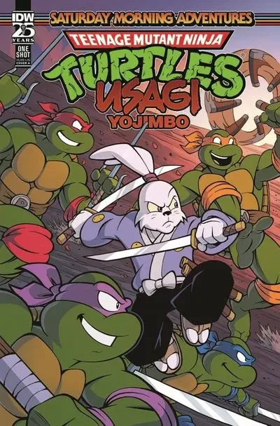دانلود کمیک Teenage Mutant Ninja Turtles – Usagi Yojimbo – Saturday Morning Adventures #1 (2024)