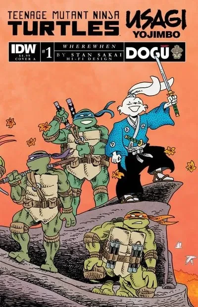 دانلود کمیک Teenage Mutant Ninja Turtles – Usagi Yojimbo – WhereWhen #1 (2023)