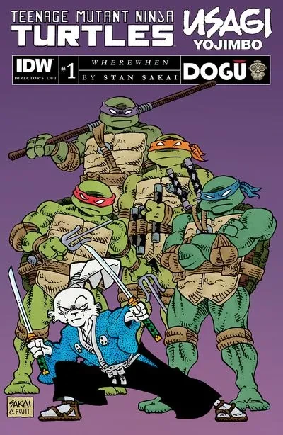 دانلود کمیک Teenage Mutant Ninja Turtles – Usagi Yojimbo – WhereWhen #1 Director’s Cut (2023)