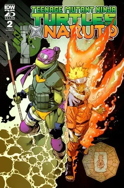 دانلود کمیک Teenage Mutant Ninja Turtles x Naruto #2