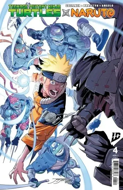 دانلود کمیک Teenage Mutant Ninja Turtles x Naruto #4