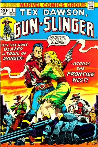 دانلود کمیک Tex Dawson Gun-Slinger + Gun-Slinger #1 – 3 (1973)