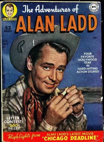 دانلود کمیک The Adventures of Alan Ladd #1 – 9 (1949-1951)