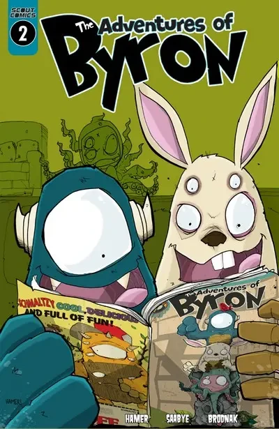 دانلود کمیک The Adventures of Byron – Comic Capers! (2020)