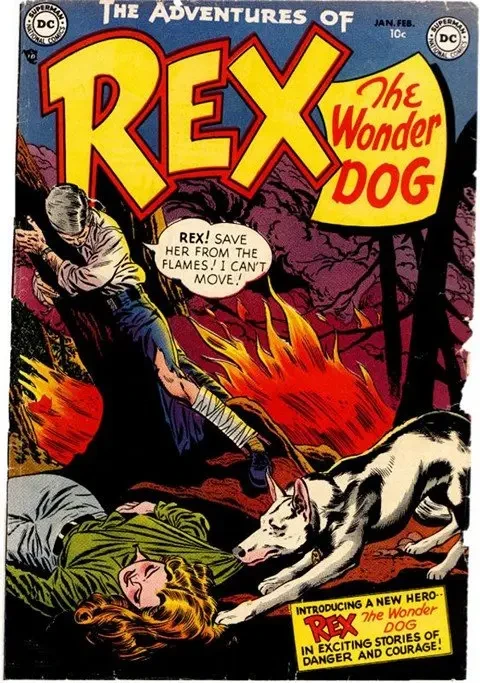 دانلود کمیک The Adventures of Rex the Wonderdog #1 – 46 (1952-1959)