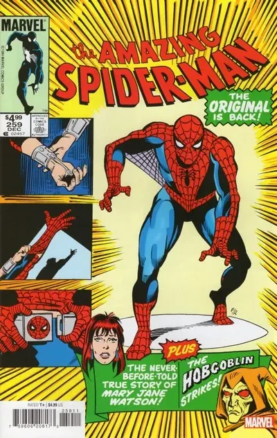 دانلود کمیک The Amazing Spider-Man #259 Facsimile Edition (2024)