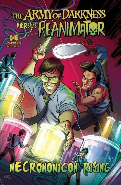 دانلود کمیک The Army of Darkness vs. Reanimator – Necronomicon Rising #1 (2022)