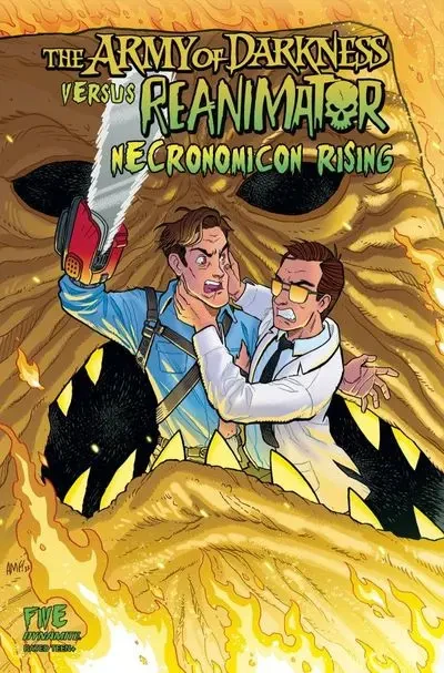 دانلود کمیک The Army of Darkness vs. Reanimator – Necronomicon Rising #5 (2022)