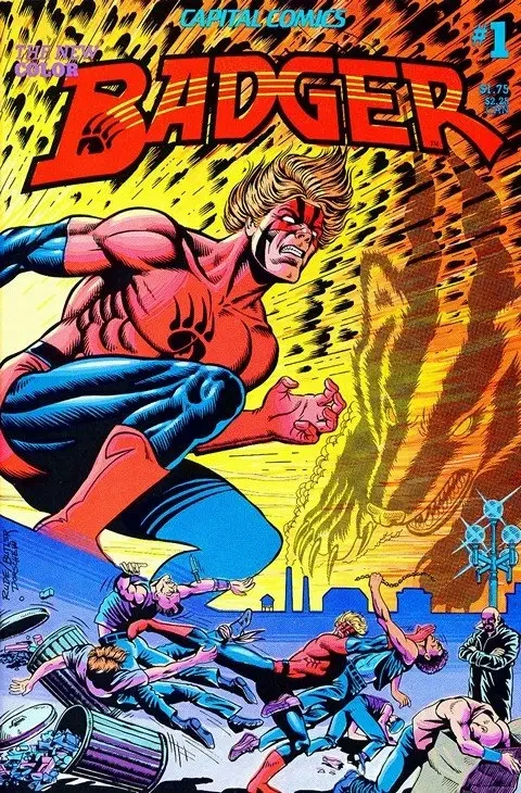 دانلود کمیک The Badger Vol. 1 #1 – 4 (1983-1984)