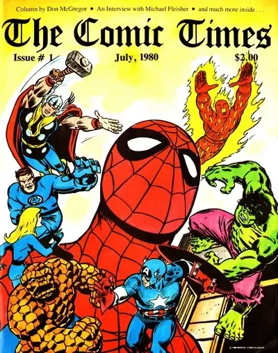 دانلود کمیک The Comic Times + Media Showcase #1 – 7 (1980-1981)