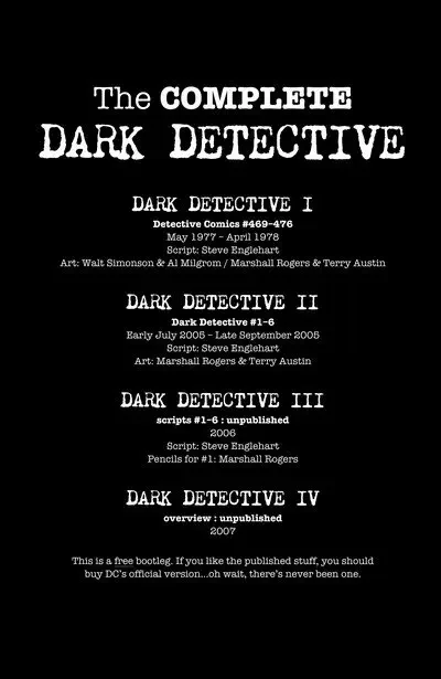 دانلود کمیک The Complete Dark Detective (digital)