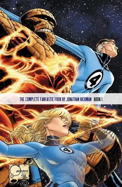 دانلود کمیک The Complete Fantastic Four by Jonathan Hickman Book 1 – 2 (2011-2012)