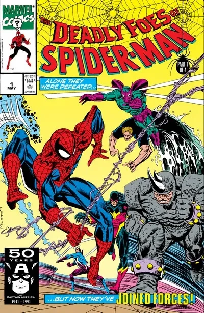 دانلود کمیک The Deadly Foes of Spider-Man #1 – 4 (1991)