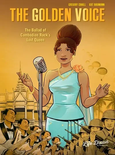 دانلود کمیک The Golden Voice – The Ballad of Cambodian Rock’s Lost Queen (2023)