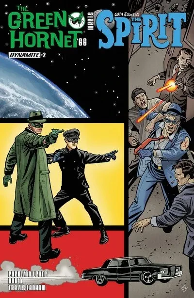 دانلود کمیک The Green Hornet ’66 Meets The Spirit #2 (2017)