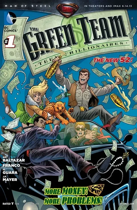 دانلود کمیک The Green Team – Teen Trillionaires #1 – 8 (2013-2014)