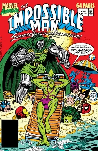 دانلود کمیک The Impossible Man Summer Vacation Spectacular #1 – 2 (1990-1991)
