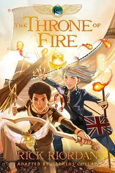 دانلود کمیک The Kane Chronicles – The Throne of Fire (2016)