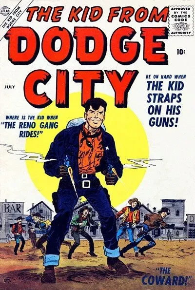 دانلود کمیک The Kid from Dodge City #1 – 2 (1956-1959)