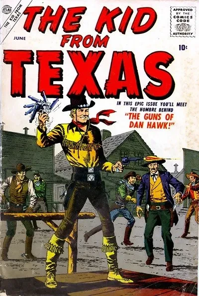 دانلود کمیک The Kid from Texas #1 – 2 (1957)