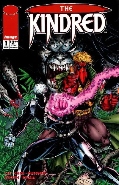 دانلود کمیک The Kindred #1 – 4 (1994)