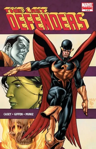 دانلود کمیک The Last Defenders #1 – 6 (2008)