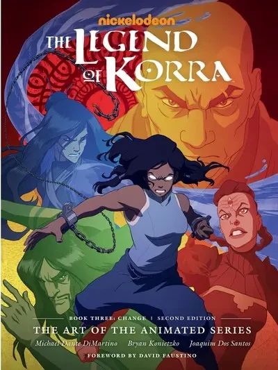دانلود کمیک The Legend of Korra – The Art of the Animated Series Book 3 – Change (2022, 2nd Edition)