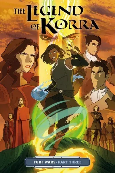 دانلود کمیک The Legend of Korra – Turf Wars Part 3 (2018)