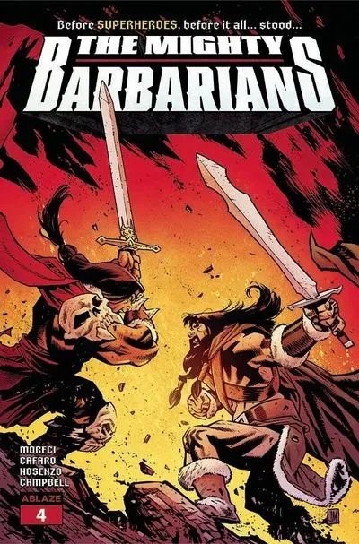 دانلود کمیک The Mighty Barbarians #4 (2023)