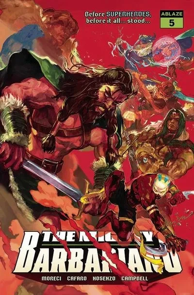 دانلود کمیک The Mighty Barbarians #5 (2023)