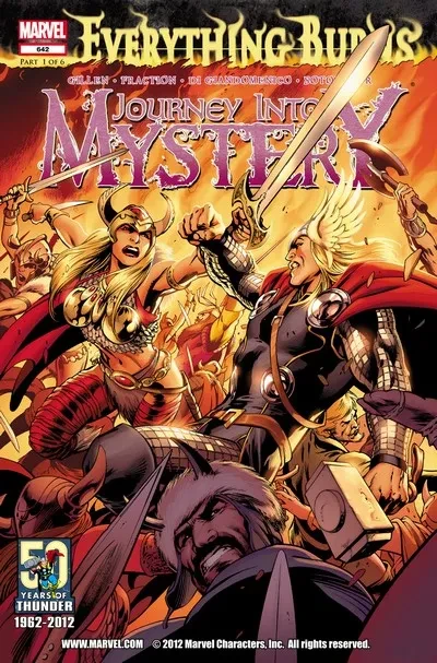 دانلود کمیک The Mighty Thor – Journey Into Mystery – Everything Burns (Story Arc) (2012)