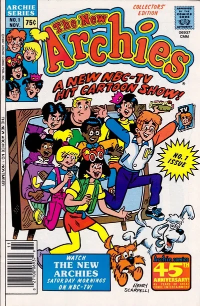 دانلود کمیک The New Archies #1 – 22 (1987-1990)