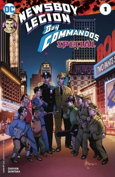 دانلود کمیک The Newsboy Legion and the Boy Commandos Special #1 (2017)