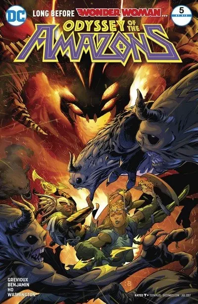 دانلود کمیک The Odyssey of the Amazons #5 (2017)