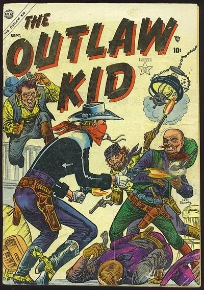 دانلود کمیک The Outlaw Kid Vol. 1 #1 – 19 (1954-1957)