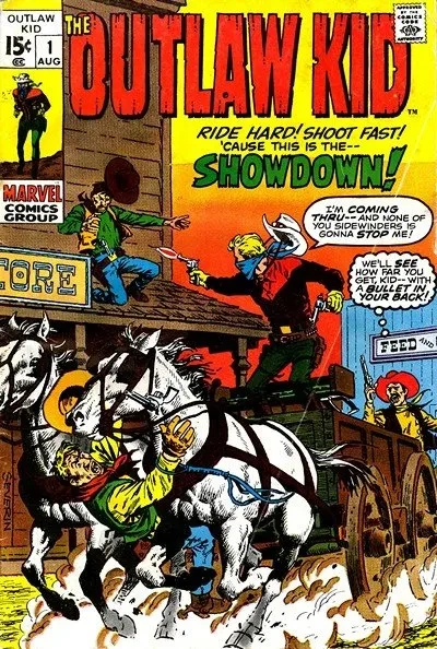دانلود کمیک The Outlaw Kid Vol. 2 #1 – 30 (1970-1975)