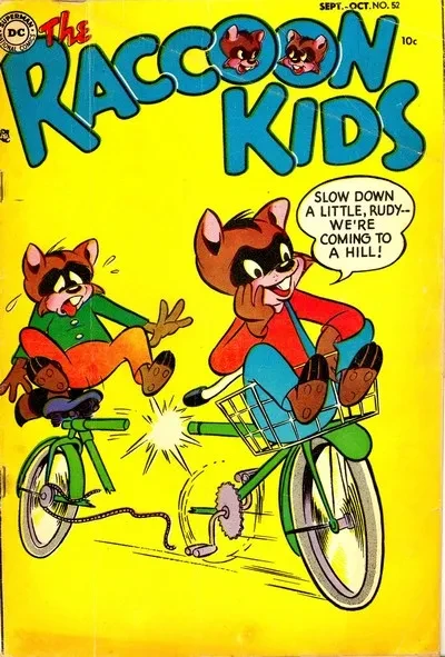 دانلود کمیک The Raccoon Kids #52 – 64 (1954-1957)