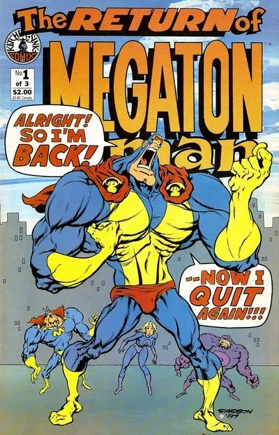 دانلود کمیک The Return of Megaton Man #1 – 3 (1988)